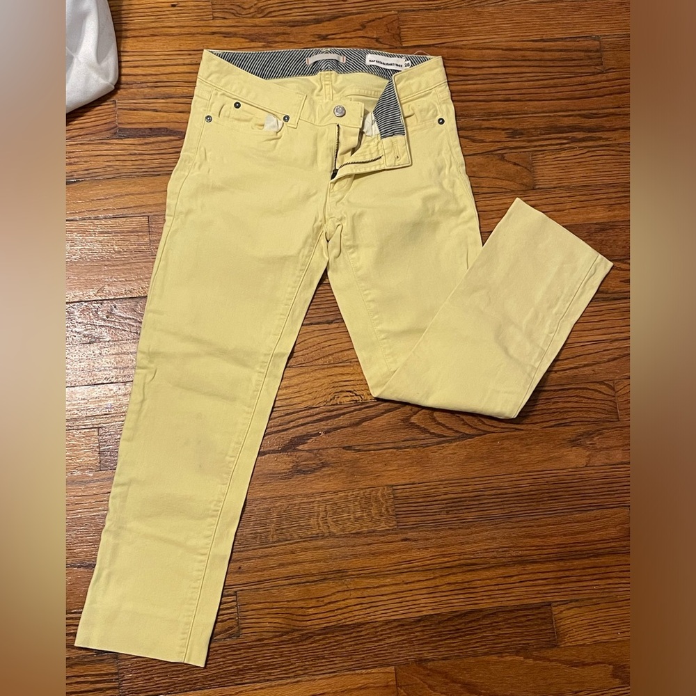Yellow Gap jeans small